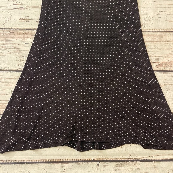 Vintage Ronni Nicole 90s Polka Dot Skater Dress Stretchy Women's Size 10  Summer - Picture 5 of 11